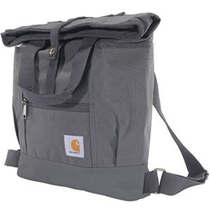 Carhartt Converteerbare rugzak, duurzame draagtas met verstelbare rugzakriemen en laptophoes, rugzak uniseks (set van 1), grijs.