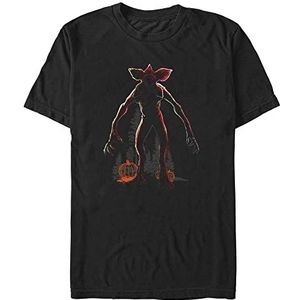 Stranger Things T- Shirt À Manches Courtes Haunted Night Homme, Noir, L