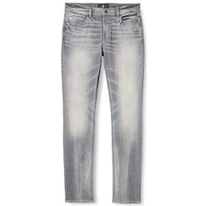 7 For All Mankind JSPDC110 Jeans, Grijs, Regular Mannen, Grijs, One Size, grijs.