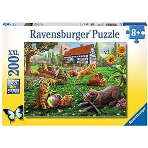 Ravensburger - 128280 - puzzel De ontdekkingsreizigers op vier poten, 200 stukjes