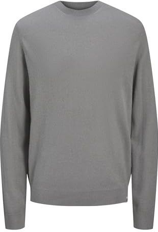 RDDBROOKS Knit Crew Neck L/S NOOS, Flanelle grise, XL