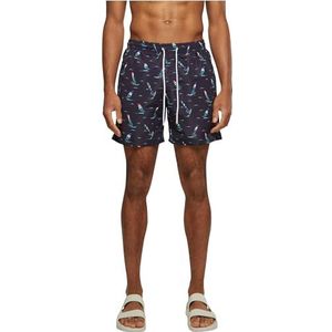 Urban Classics AOP zwemshorts voor heren, verkrijgbaar in vele varianten, maten XS tot 6XL, Surf Aop