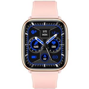 SMARTY 2.0 Digitaal automatisch dameshorloge met siliconen band SW081C, goud, modern, Goud, Modern