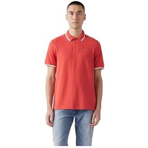 Levi's Housemark herenpoloshirt, Sundown Red, L, Sundown Red, L