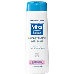 Mixa Bébé Toiletmelk, zeer zacht, 300 ml