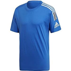 adidas M Zne Tee T-shirt voor heren, 3 stuks, Blauw