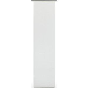 GARDINIA Paneelgordijn (1 stuk), ondoorzichtig, wasbare stof, wit, 60 x 245 cm (B x H)