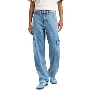 Lee Jean cargo pour femme, coupe ample, jambe ample, New Outlook, 29W / 31L
