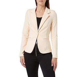 ICHI Ihkate BL Casual zakelijke blazer voor dames, 120917/Gebleekte abrikoos