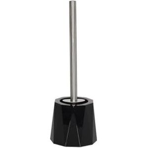 Spirella 10.18133 Crystal toiletborstel, zwart
