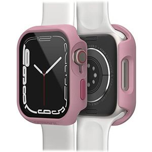 OtterBox Bumper - Eclipse met geïntegreerde schermbescherming voor Apple Watch Series 9/8/7-45mm, gehard glas, schokbestendig, valbestendig, beschermhoes voor Apple Watch, roze