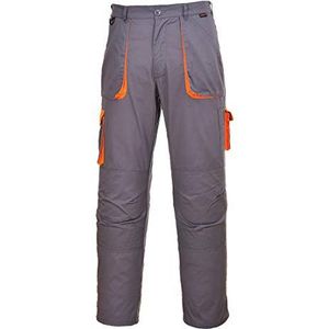 Portwest Heren Tx11grrxl Contrast broek, grijs, XL EU