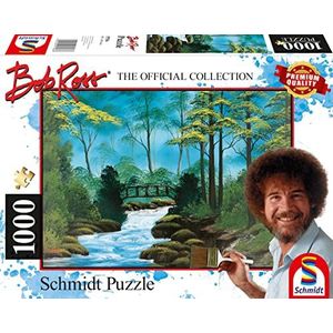 Afzonderlijke Brücke: Puzzel Bob Ross 1.000 stukjes