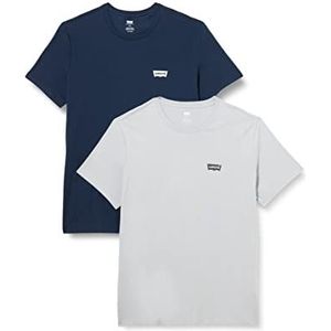 Levi's 2-pack crewneck grafisch T-shirt voor mannen (set van 2)