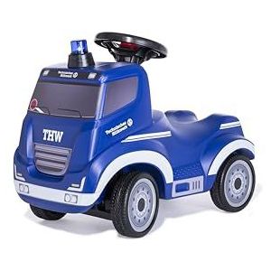 Rolly Toys Truck THW - 171286 - step vanaf 2 jaar - stuur met geïntegreerde claxon - voertuig voor kinderen vanaf 2 jaar - blauw