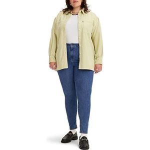 Levi's Dames Jeans Plus Size 720 Pl Hirise Super Skny Z0739 Medium Indigo Stonewash, maat 20, 720 Pl Hirise Super Skny Z0739 Medium Indigo Stonewash, 38, 720 Pl Hirise Super Skny Z0739 Medium Indigo Stonewash