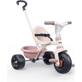 SMOBY Be Fun driewieler voor kinderen, metalen frame, roze