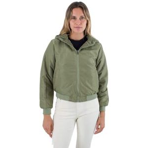 Hurley omkeerbare sherpa bomber jas dames