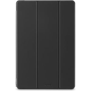Hama Beschermhoes met klep voor Samsung Galaxy Tab A9+ 11 inch (standfunctie, magneet, voor Galaxy Tab A9+ 11 inch tablet, standaard, opvouwbaar, transparant, met klep, robuust, business), zwart