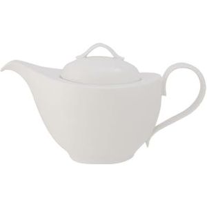 Villeroy & Boch New Cottage Basic Porseleinen theepot, 1,2 l, wit