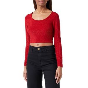 nascita Haut court en jersey pour femme, rouge, S