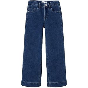 NAME IT Nkfrose Hw Wide Jeans 1356-on Noos Meisjes Jeans, Medium Blauw Denim
