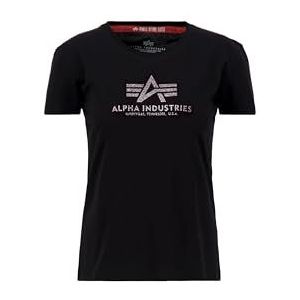 ALPHA INDUSTRIES Sweat-shirt New Basic T G Wmn pour femme, Noir, XS