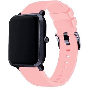 Amazfit Bip / GTS / Bip Lite / Huawei / Samsung / Cool Oslo 20 mm universele armband roze, Estandar