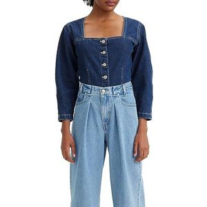 Levi's Milo Denim Milo Denim BLOUSE Damesblouse, Doe het 2