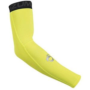 PEARL IZUMI Elite heren thermische armwarmer, maat S, geel, Helder geel