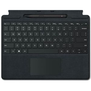 Microsoft Surface Signature Keyboard zwart + stylus Slim Pen 2, compatibel met Surface Pro 8, Pro 9 en Pro X (Azerty toetsenbord)