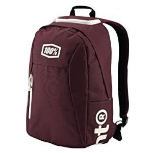 100% CASUAL Skycap Backpack Brick-Os muts, baksteen, Eén maat, uniseks, baksteen, Eén maat, Baksteen