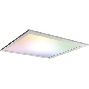 LEDVANCE Slimme LED-paneelverlichting met WiFi-technologie voor binnen, lichtkleur veranderlijk (3000-6500K), RGB-kleuren veranderlijk, 45cm x 45cm, compatibel met Google en Alexa, SMART+ PLANON PLUS