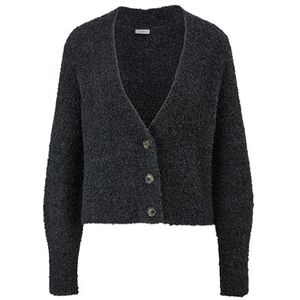 s.Oliver BLACK LABEL Cardigan en alpagamix pour femme, gris, 42