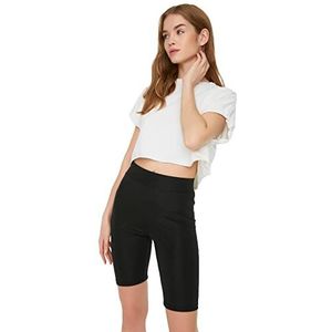 Trendyol Gebreide biker dameslegging, panty, zwart.