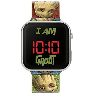 Disney Digitaal kwartshorloge voor jongens met siliconen armband GLX4001, meerkleurig, Meerkleurig