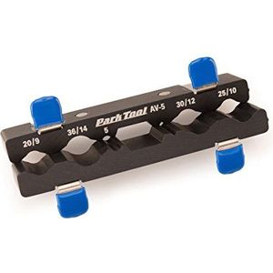 ParkTool ParkTool AV-5 Axle and Spindle Schroefinzetstukken voor as en asbankschroef voor volwassenen, zwart, eenheidsmaat