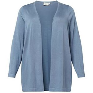 Kaffe Curve Kcfarsia dames sweatshirt, Blue Mirage, S, oversized, Blue Mirage