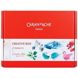 Caran d'Ache Creative Box Product Assortiment + 3 Online Creatiecursussen Ref 3000.023