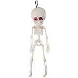 Boland 73063 - hangend skelet maat 42 cm hangende decoratie Halloween carnaval themafeest