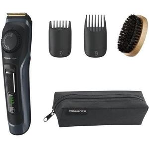 Rowenta Virtuo, barbier, auto-affûtage, verrouillage automatique, 120 min d'autonomie, charge rapide, indicateur LED, design compact et lavable, TN3804E0