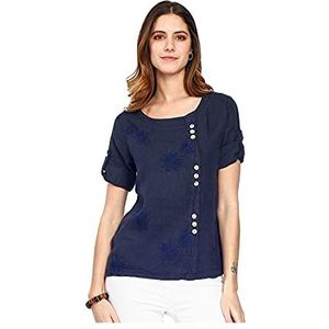 Bonamaison TRLSC101510 Jack, Marineblauw, 40 Dames, Marineblauw, 40, Navy Blauw