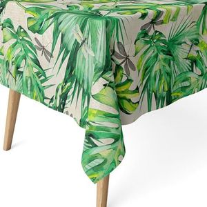 ECOMMERC3 Nappe anti-tâche pour table rectangulaire Taille 260 x 140 cm - Nappe anti-taches au toucher extra-douce et imperméable, couleur unique