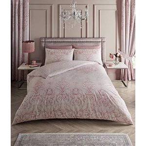 GC GAVENO CAVAILIA Antoinette tweepersoonsdekbedovertrek, polyester katoen, roze