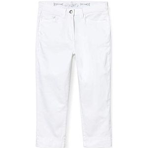 Raphaela by Brax Laura Capri Skinny jeans voor dames, Wit