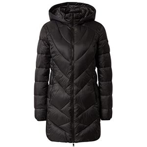 CMP Dames parka met capuchon, zwart, 34