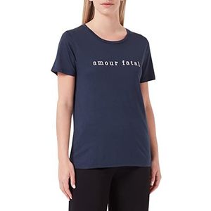 ICHI Ihkennedy S T-shirt voor dames, 194010/Total Eclipse