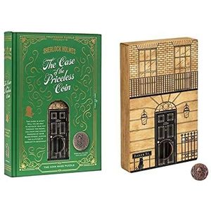 Professor PUZZLE SH3945 Sherlock Holmes The Case of The Priceless Coin Houten Puzzel Box