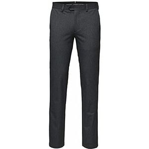 Selected Homme NOS Broek, grijs (grijs melangegrey gemêleerd), maat 44/L 32 (fabrieksmaat: 31), grijs (grijs melangegrey gemêleerd)