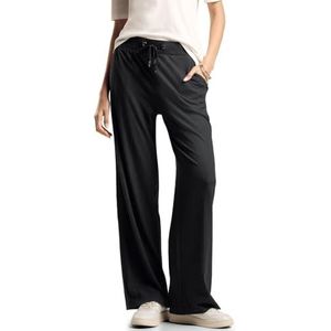 Pantalon en jersey coupe ample, Noir, 38W / 32L